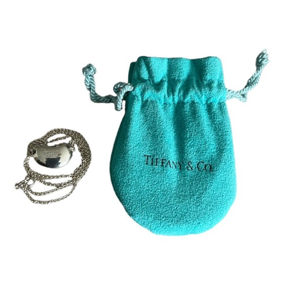 Tiffany & Co. Jewelry - TIFFANY & CO Sterling Grande Bean Necklace 1158